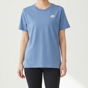 Nike Light Blue Unisex T-Shirt Men’s/Women’s Casual Athletic Tee